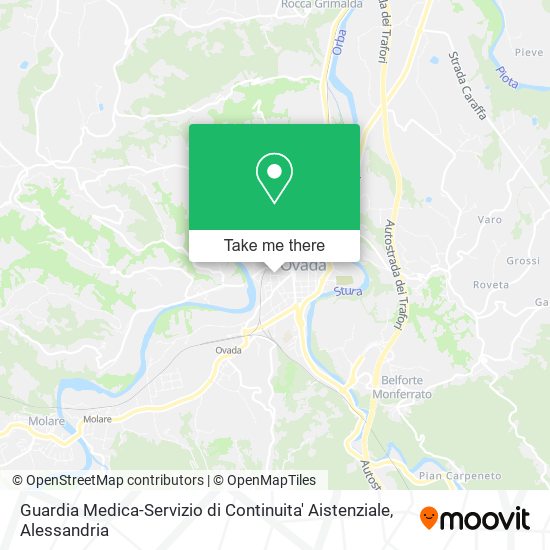 Guardia Medica-Servizio di Continuita' Aistenziale map