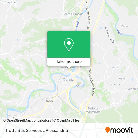 Trotta Bus Services . map