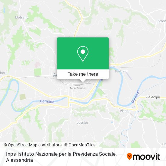 Inps-Istituto Nazionale per la Previdenza Sociale map