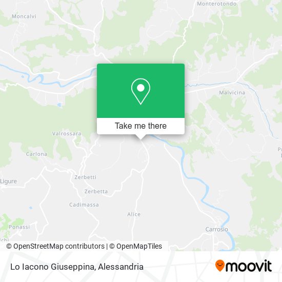 Lo Iacono Giuseppina map