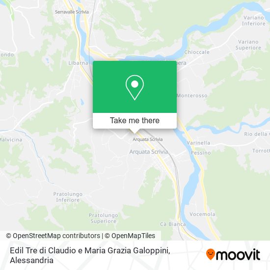 Edil Tre di Claudio e Maria Grazia Galoppini map