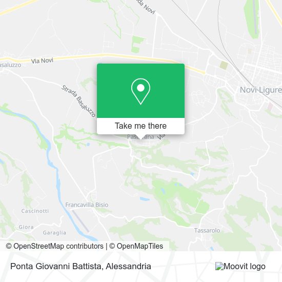 Ponta Giovanni Battista map