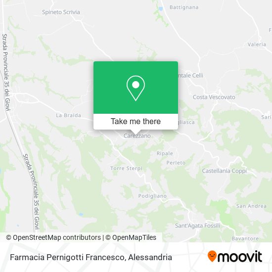 Farmacia Pernigotti Francesco map