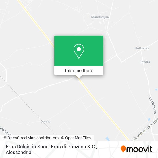 Eros Dolciaria-Sposi Eros di Ponzano & C. map
