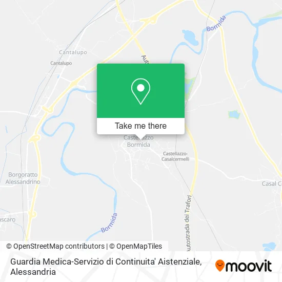 Guardia Medica-Servizio di Continuita' Aistenziale map