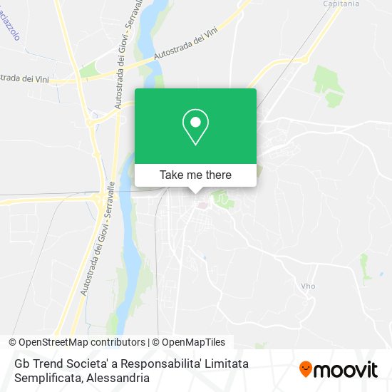 Gb Trend Societa' a Responsabilita' Limitata Semplificata map