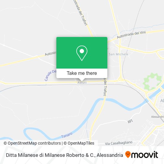 Ditta Milanese di Milanese Roberto & C. map