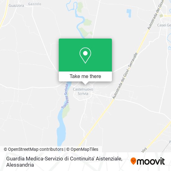 Guardia Medica-Servizio di Continuita' Aistenziale map