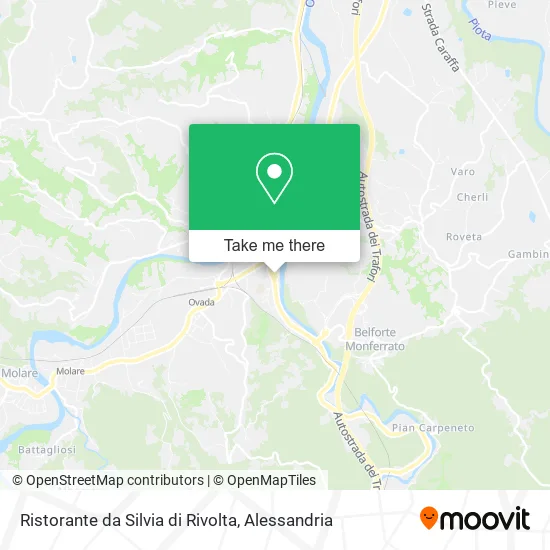 Restaurant da Silvia by Rivolta map