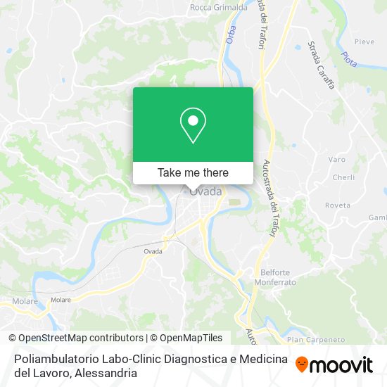 Poliambulatorio Labo-Clinic Diagnostica e Medicina del Lavoro map