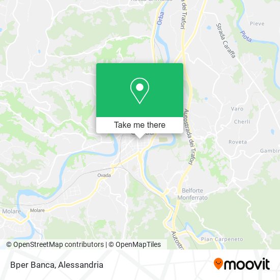 Bper Banca map