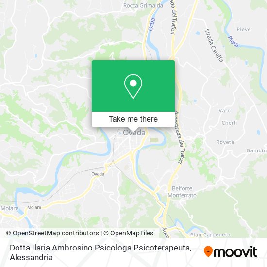 Dotta Ilaria Ambrosino Psicologa Psicoterapeuta map