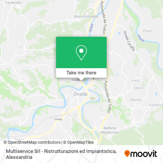 Multiservice Srl - Ristrutturazioni ed Impiantistica map