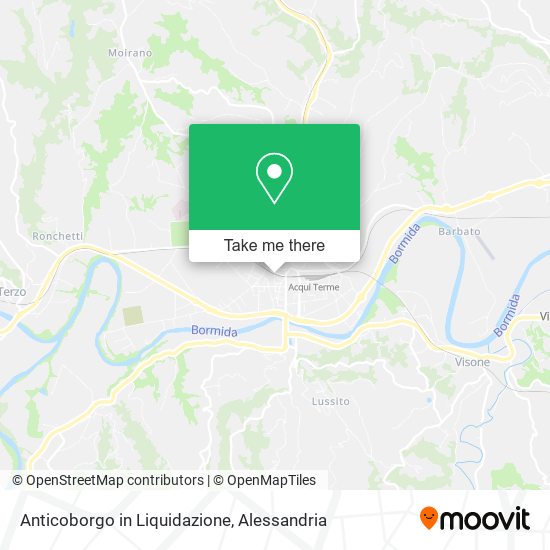 Anticoborgo in Liquidazione map
