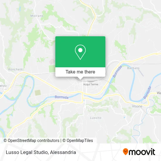 Lusso Legal Studio map