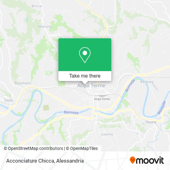 Acconciature Chicca map