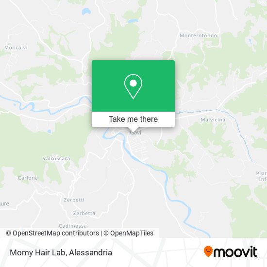 Momy Hair Lab map