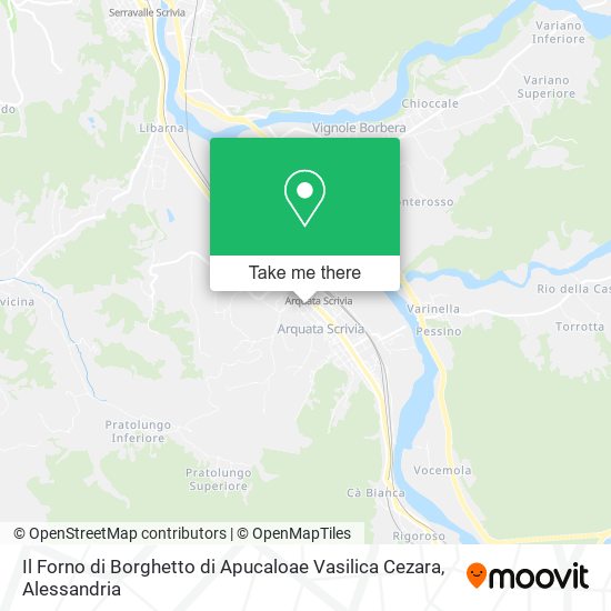 Il Forno di Borghetto di Apucaloae Vasilica Cezara map