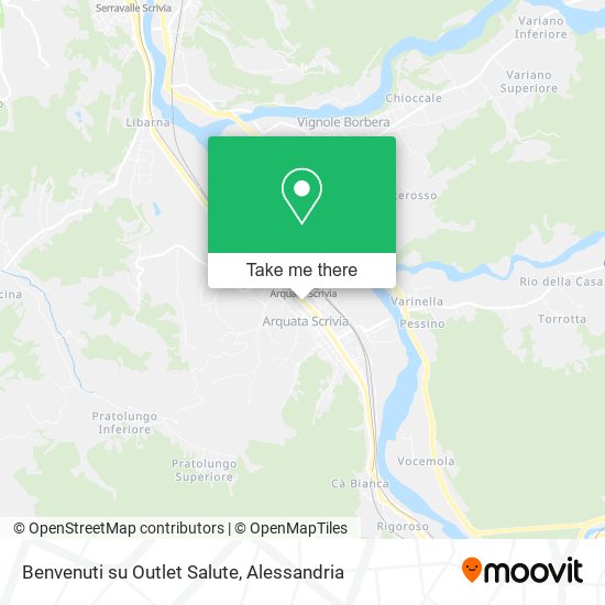 Benvenuti su Outlet Salute map