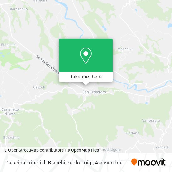 Cascina Tripoli di Bianchi Paolo Luigi map