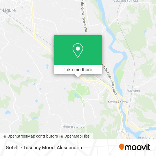 Gotelli - Tuscany Mood map