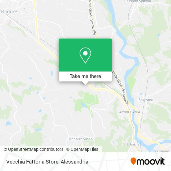 Vecchia Fattoria Store map