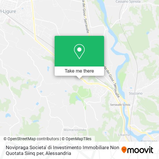 Novipraga Societa' di Investimento Immobiliare Non Quotata Siinq per map