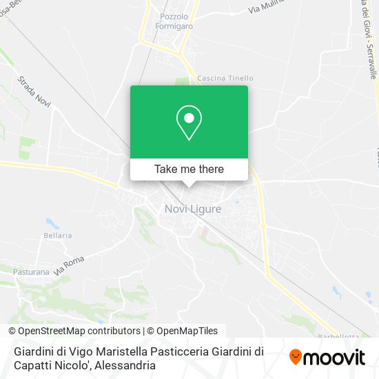 Giardini di Vigo Maristella Pasticceria Giardini di Capatti Nicolo' map