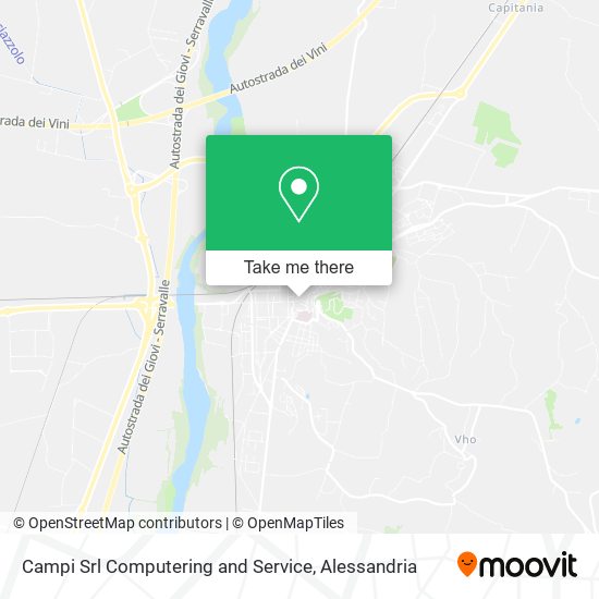 Campi Srl Computering and Service map