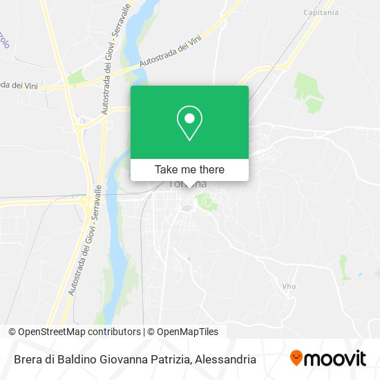 Brera di Baldino Giovanna Patrizia map