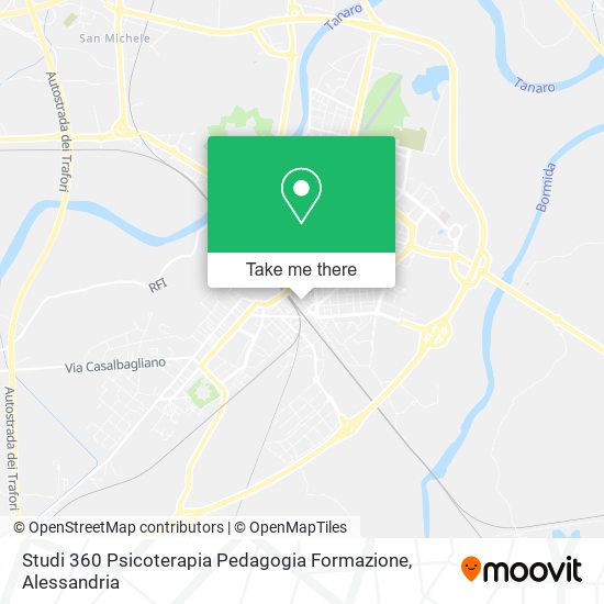 Studi 360 Psicoterapia Pedagogia Formazione map