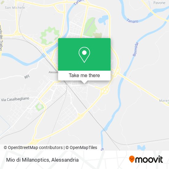 Mio di Milanoptics map