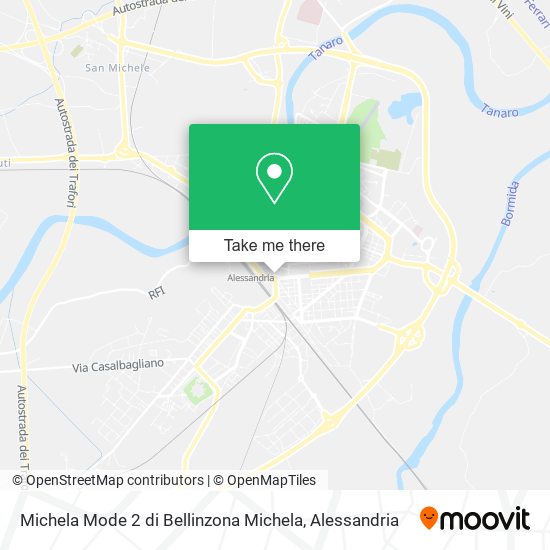 Michela Mode 2 di Bellinzona Michela map