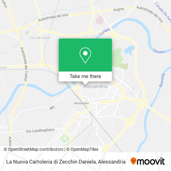 La Nuova Cartoleria di Zecchin Daniela map