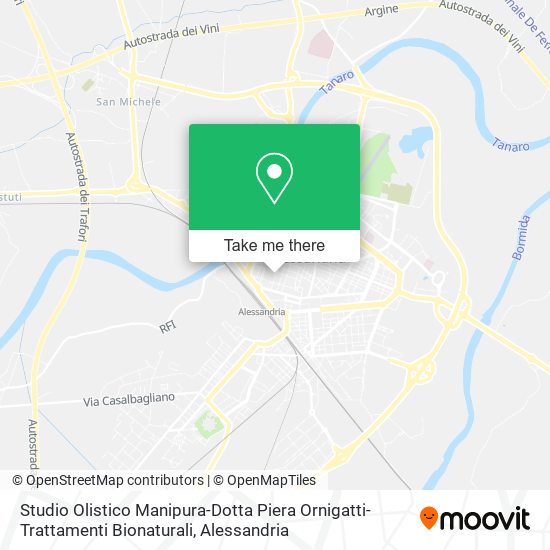 Studio Olistico Manipura-Dotta Piera Ornigatti-Trattamenti Bionaturali map