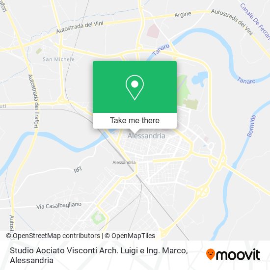 Studio Aociato Visconti Arch. Luigi e Ing. Marco map