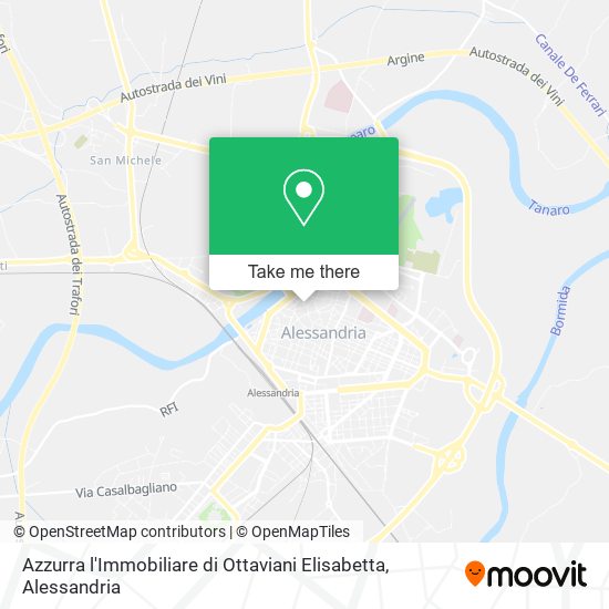 Azzurra l'Immobiliare di Ottaviani Elisabetta map