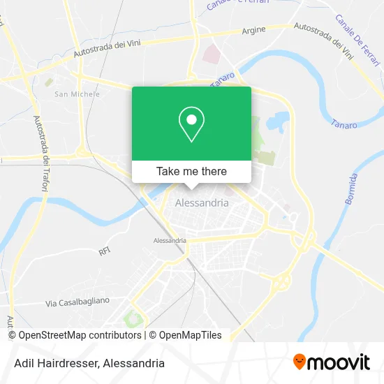 Adil Hairdresser map