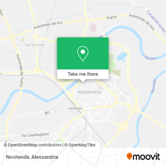 Novitende map