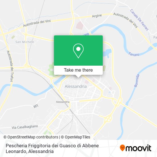 Pescheria Friggitoria dei Guasco di Abbene Leonardo map