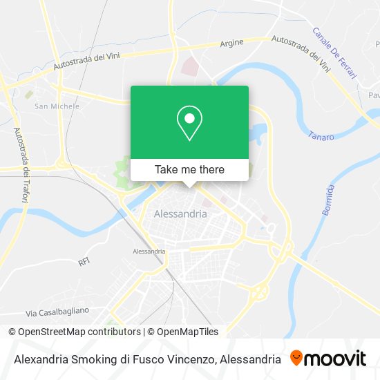 Alexandria Smoking di Fusco Vincenzo map