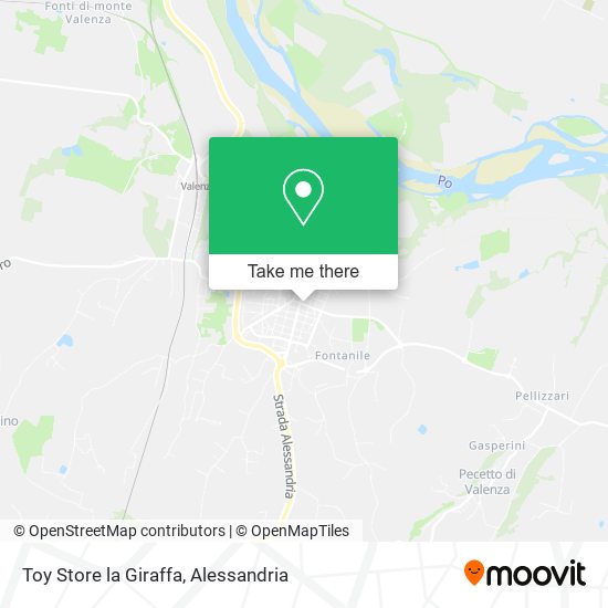 Toy Store la Giraffa map