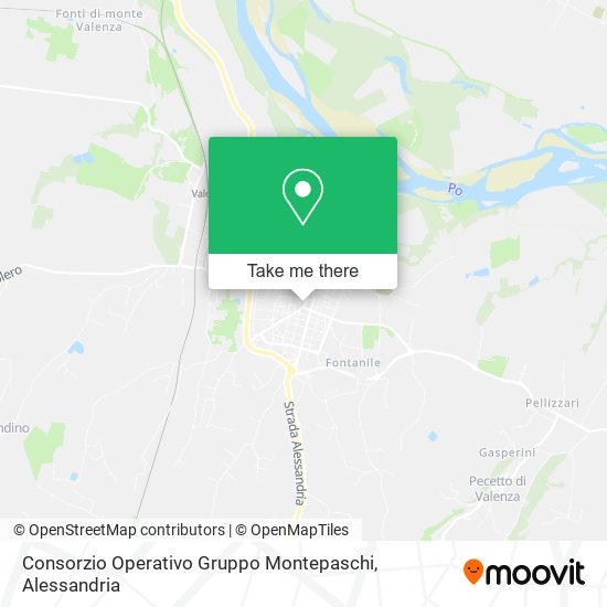Consorzio Operativo Gruppo Montepaschi map
