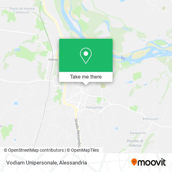 Vodiam Unipersonale map