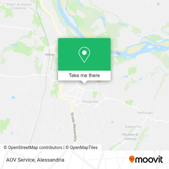 AOV Service map