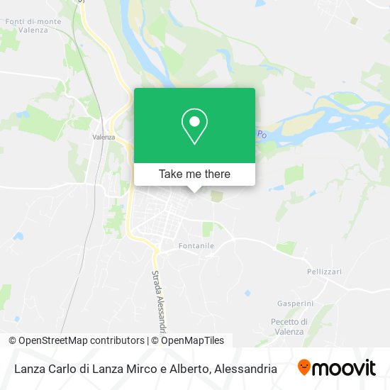 Lanza Carlo di Lanza Mirco e Alberto map