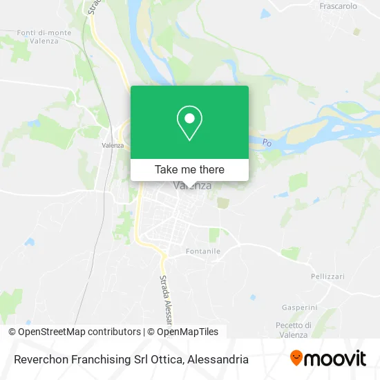 Reverchon Franchising Srl Optics map