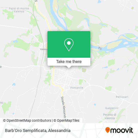 Barb'Oro Semplificata map