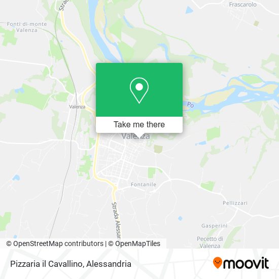 Pizzaria il Cavallino map