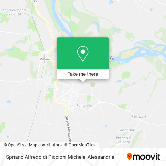 Spriano Alfredo di Piccioni Michele map